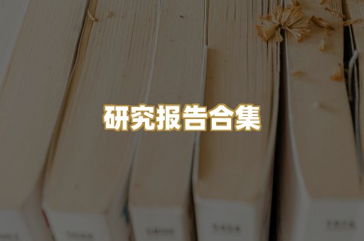 研究报告合集